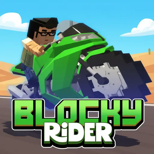 Blocky Rider Game