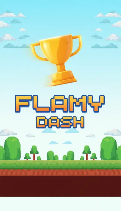 Flamy Dash Game
