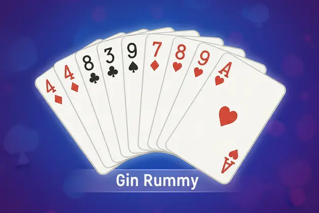 Gin Rummy Card Game
