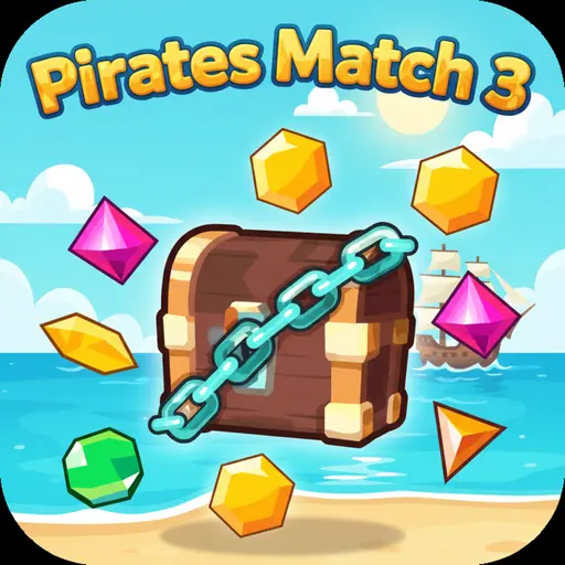 Pirates Match 3 Game Image